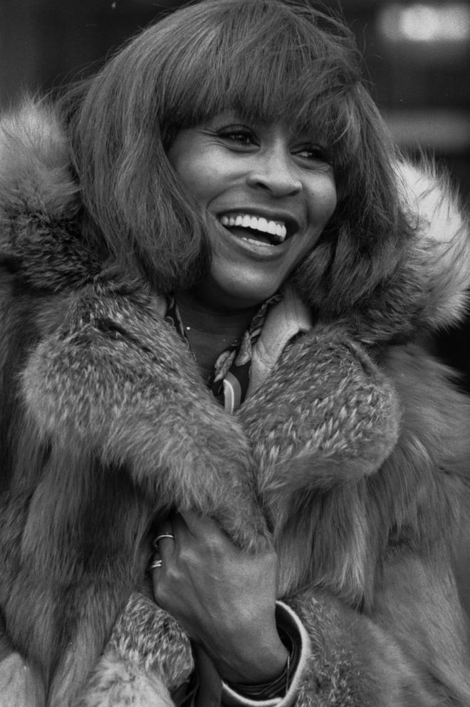 La cantante Tina Turner, en 1978