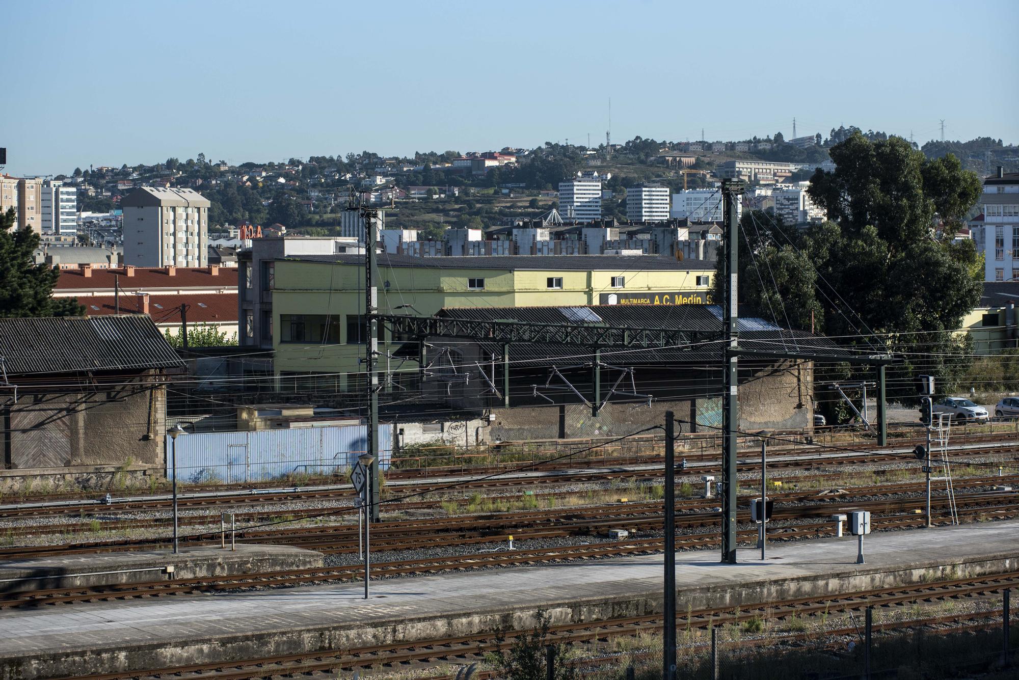 Pruebas del tren Avril en la estación de San Cristóbal