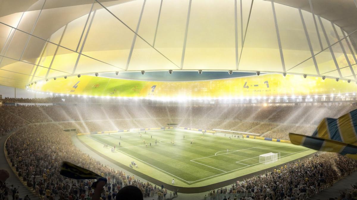 Estadio de Gran Canaria: la joya de la corona se transforma para el Mundial 2030