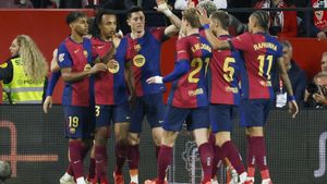 Resumen, goles y highlights del Sevilla FC 1 - 4 FC Barcelona de la jornada 23 de LaLiga EA Sports