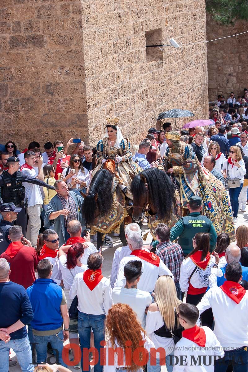 Moros y Cristianos en la mañana del día dos en Caravaca