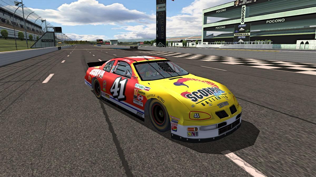 Una imagen de 'Daytona USA 2'.