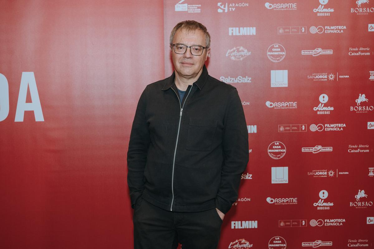 Daniel Monzón en la gala de premios del XII La Mirada Tabú