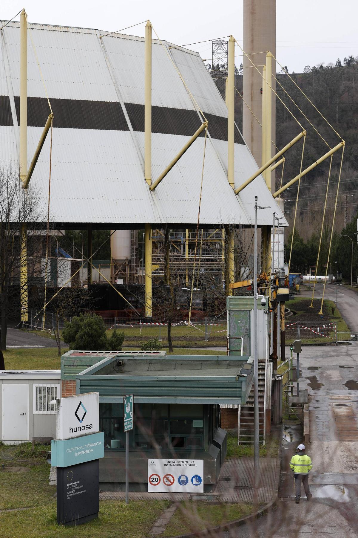 Central de La Pereda, en Mieres
