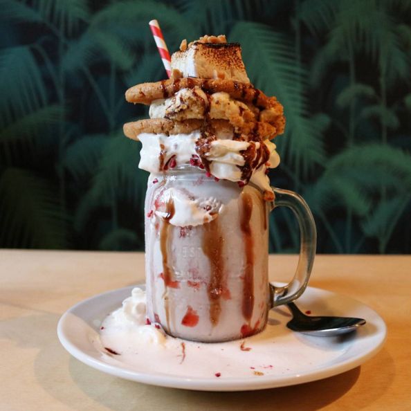 Batido con galletas