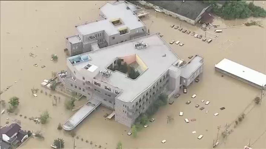 Las lluvias torrenciales generan más de 100 muertos en Japón