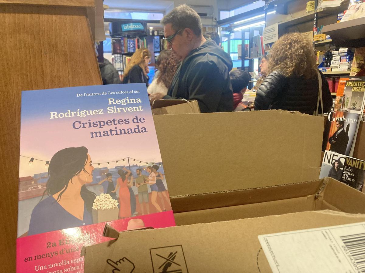 La llibreria Viladesau aquest Sant Jordi a la tarda
