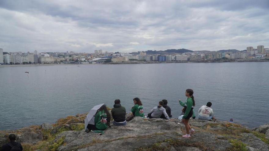 La recta final de agosto moja a A Coruña: lluvias y caída de las temperaturas mínimas