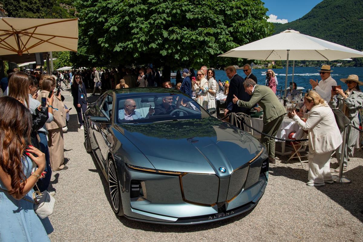 Concorso d'Eleganza Villa d'Este 2026. Entre modelos más clásicos y más modernos, BMW ha presentado su nuevo Vision Alpina.