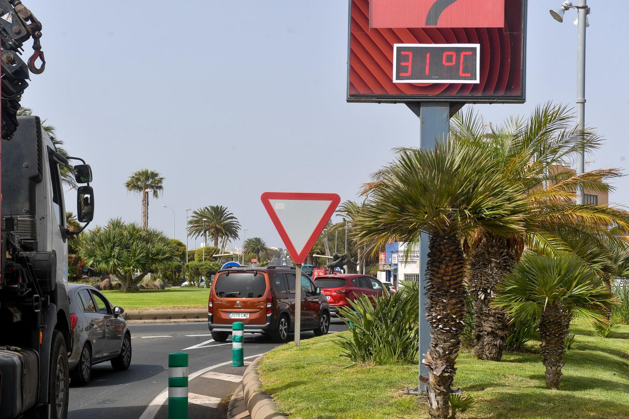 Primer día de la ola de calor en Gran Canaria (08/07/22)