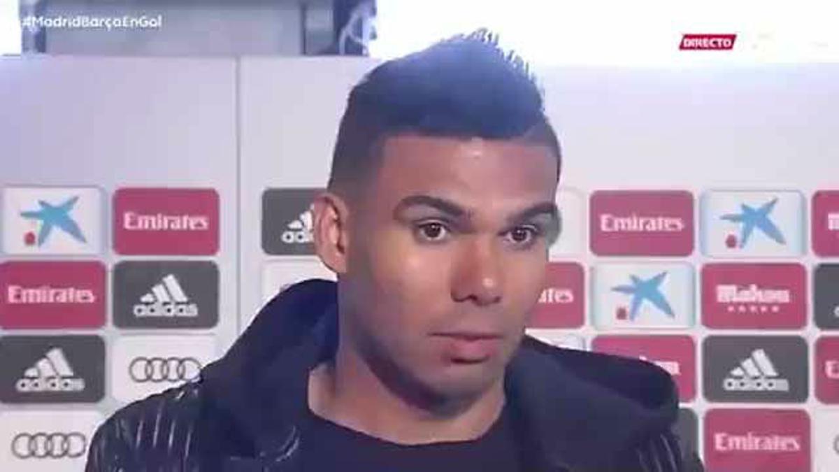 Casemiro: "Solo nos ha faltado marcar"