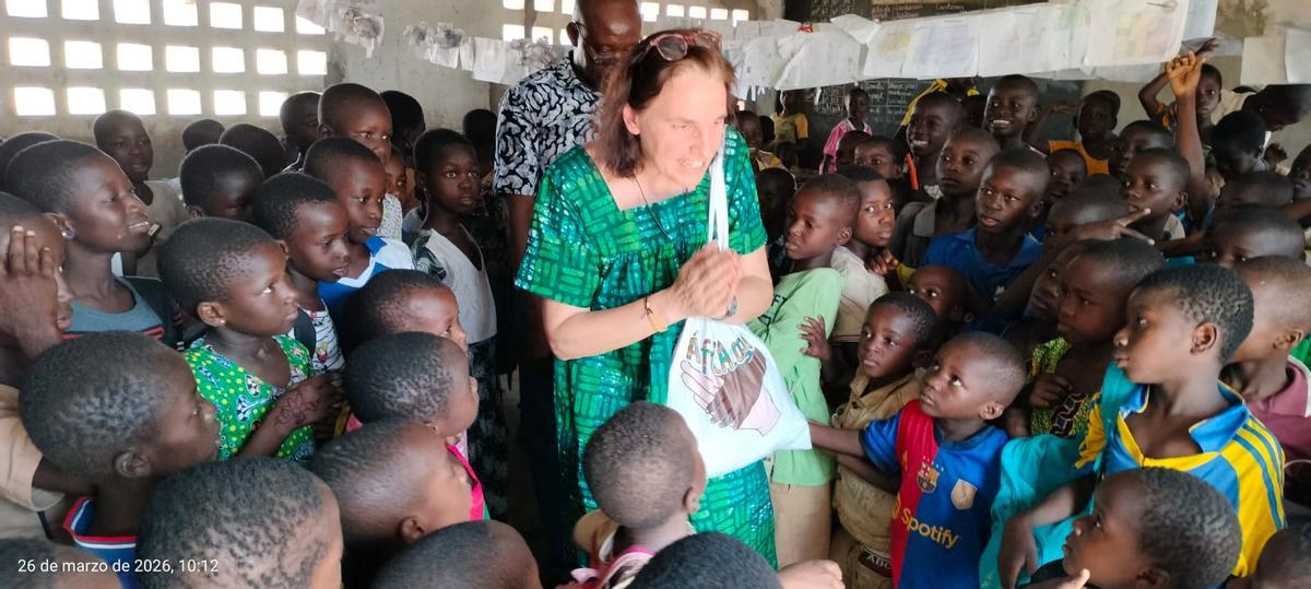 Niños y niñas que se benefician de África Acoge
