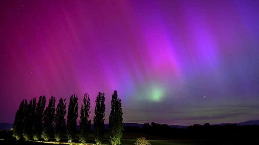 Espectacular aurora boreal percibida desde la Estación Espacial Internacional