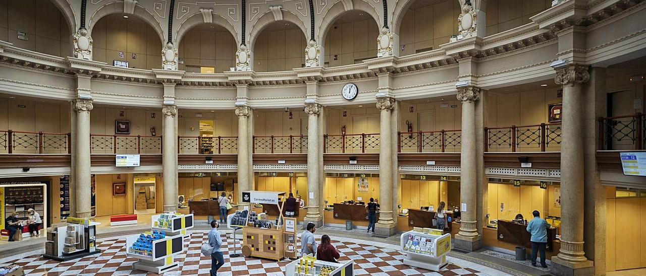 Nuevos tiempos 
para el centenario edificio de Correos