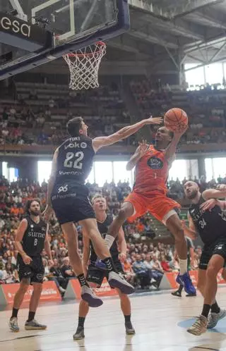 Alonzo Verge, la avispa que lidera la ofensiva en el Coliseum en el regreso a la ACB: La segunda mejor anotación individual del Leyma Coruña en la Liga Endesa