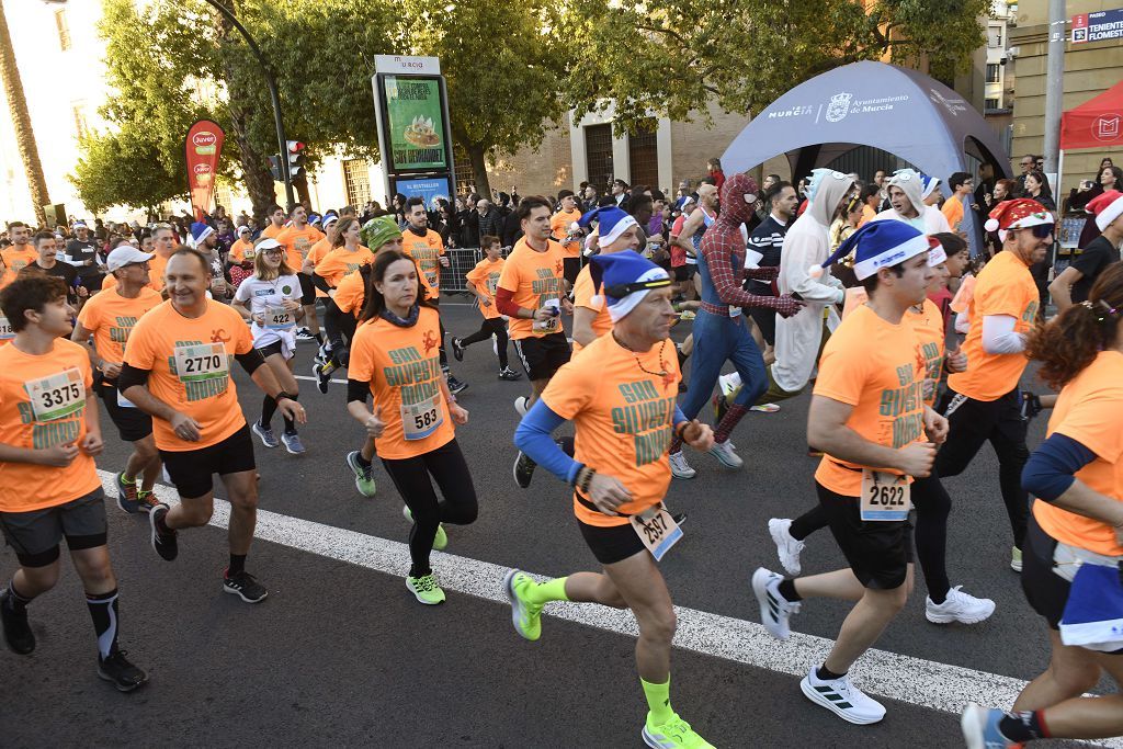 La San Silvestre 2025 en Murcia, en fotografías