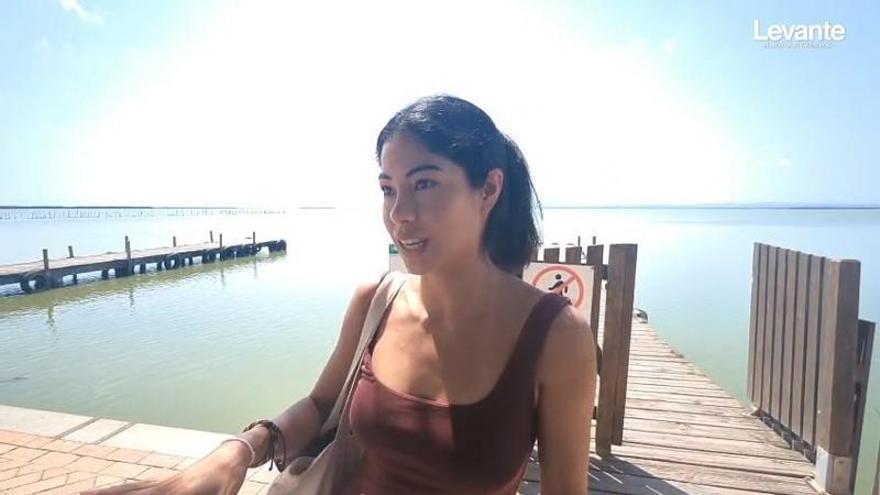 Los primeros en llegar a l'Albufera: "Pensaba que no habría sitio... somos unos afortunados"