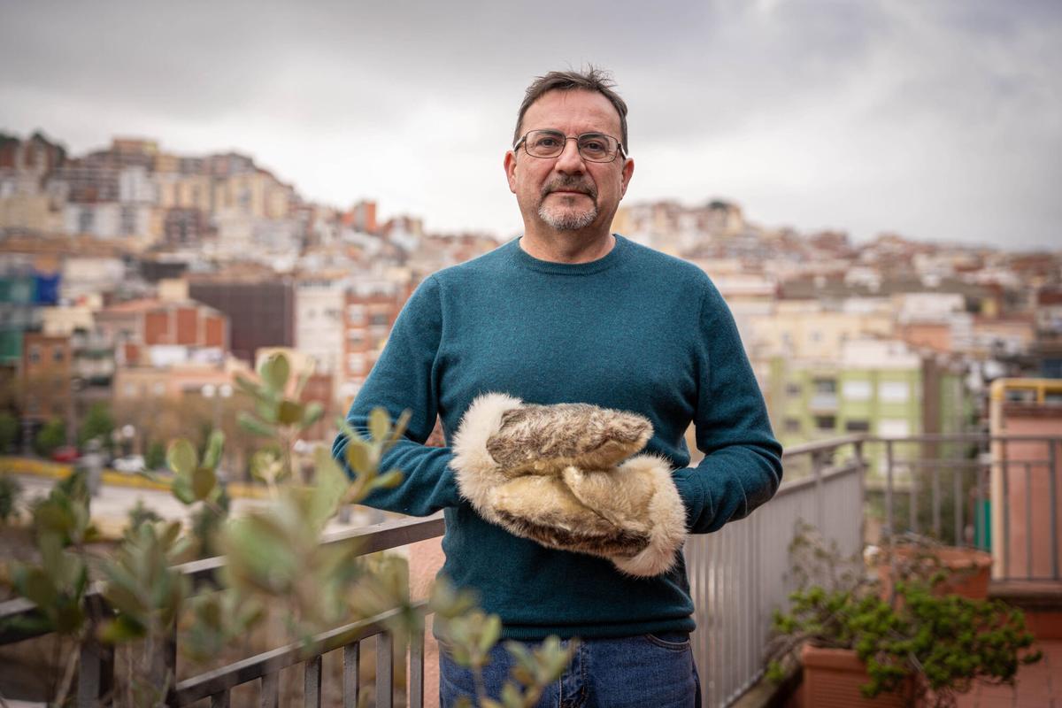 Francesc Bailón, antropólogo especializado en los inuit y experto en Groenlandia, el pasado miércoles.