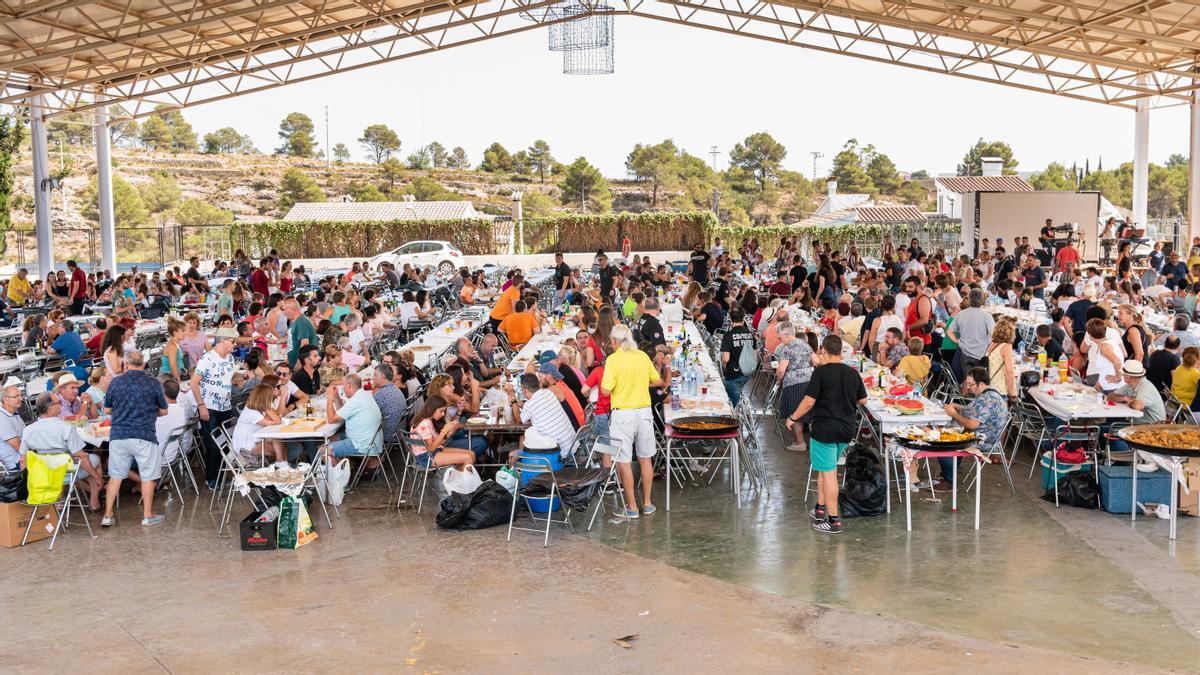 Paellas en la Pista Jardín de l'Alcora.