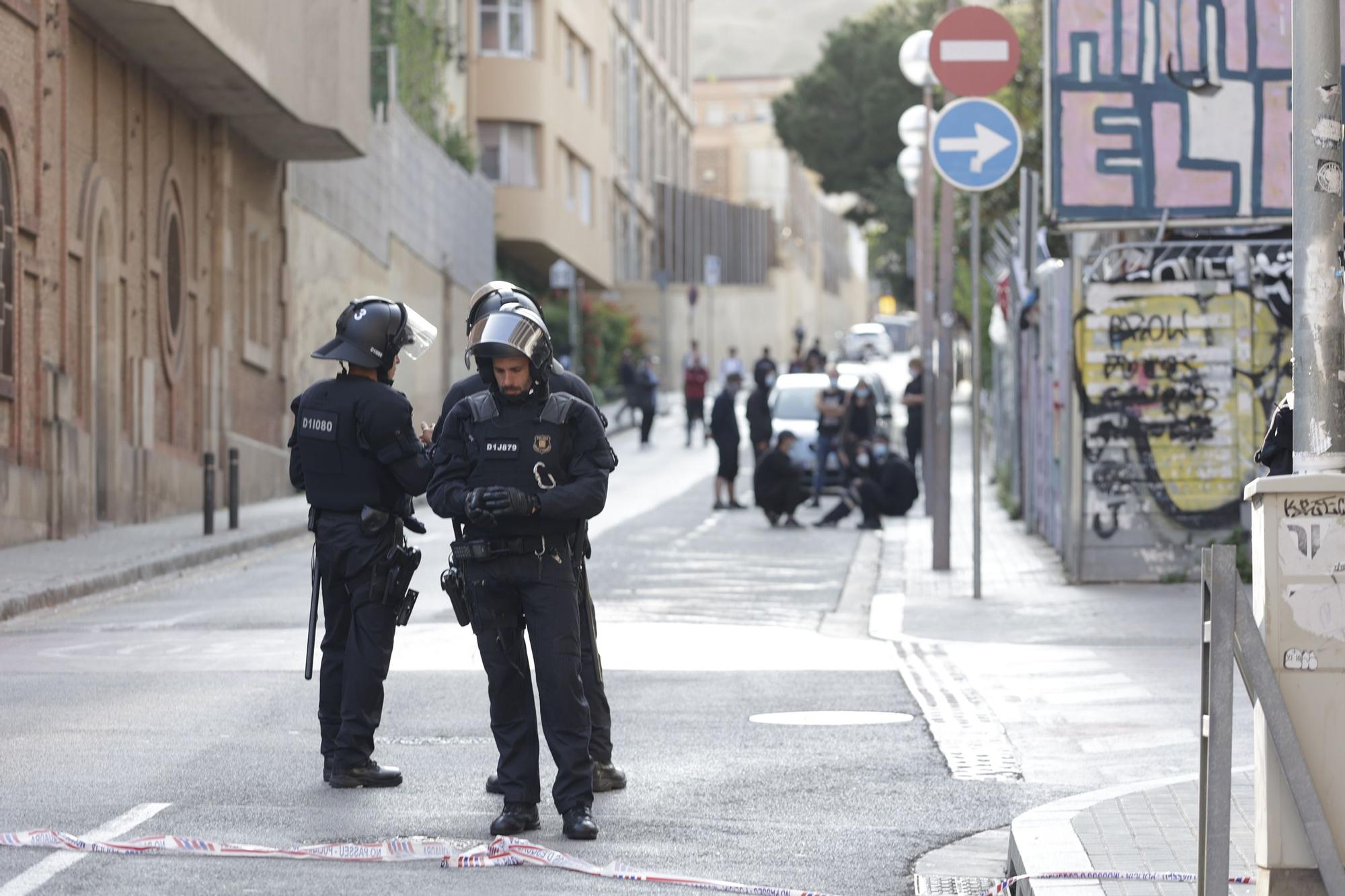 Tensión entre okupas y vecinos en la Bonanova de Barcelona