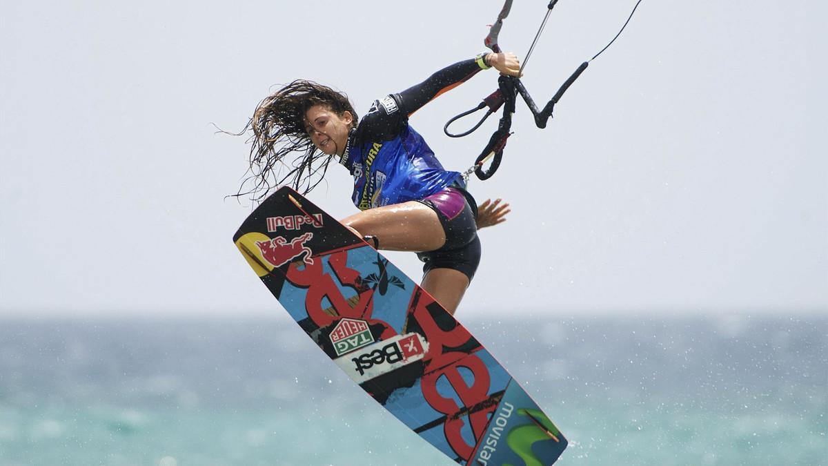 Pulido en la Copa del Mundo de Kitesurf