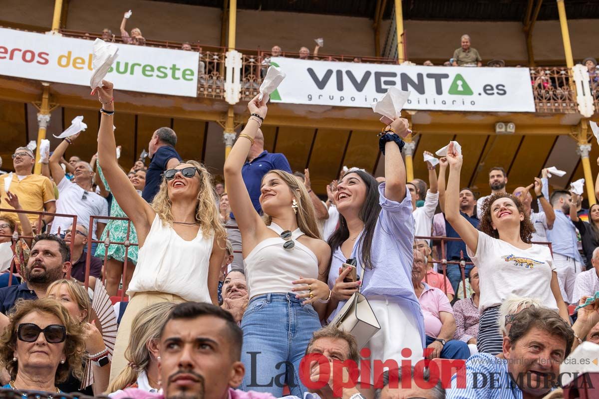 Así se vivió desde las gradas la primera corrida de la Feria de Murcia (El Juli, Manzanares y Talavante)