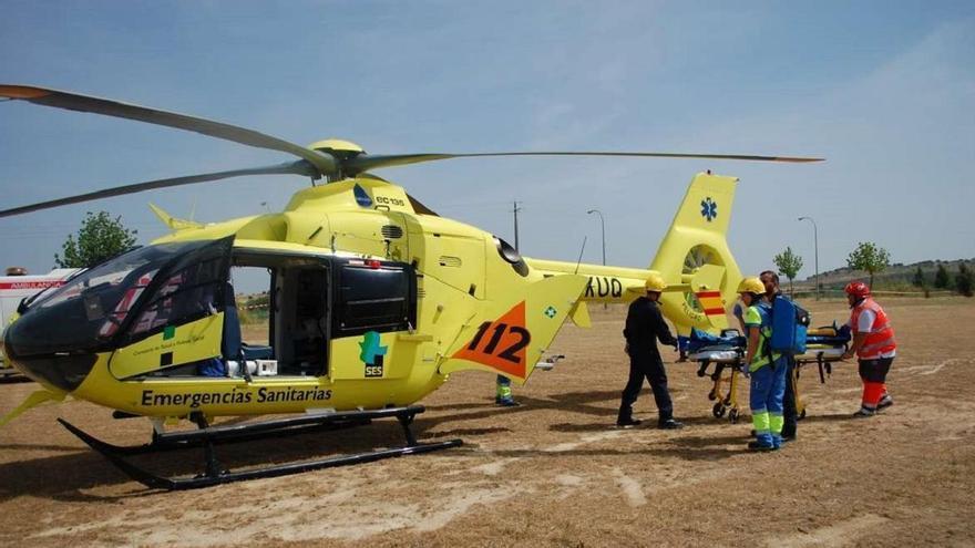 Herido un trabajador de 58 años en Villanueva de Córdoba tras caer desde tres metros de altura en una obra