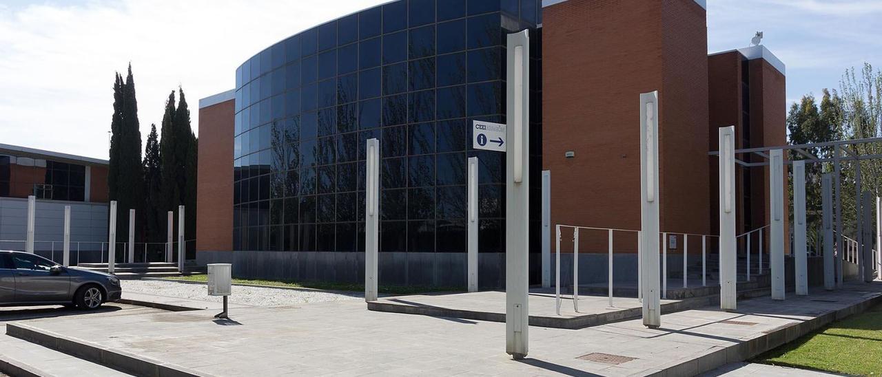 La sede de Centro Europeo de Empresas e Innovación de Aragón, ubicada junto al campus Rio Ebro en Zaragoza.
