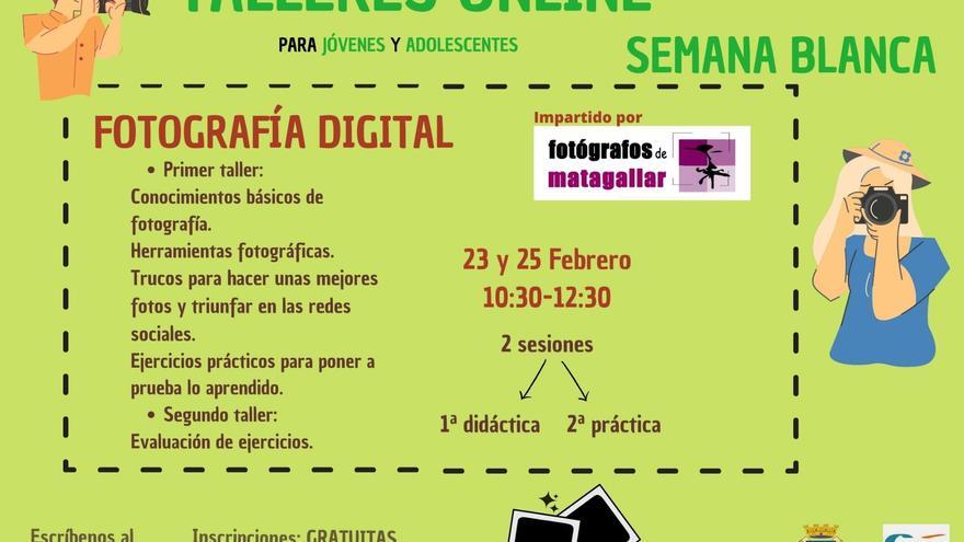 Taller online: Fotografía digital