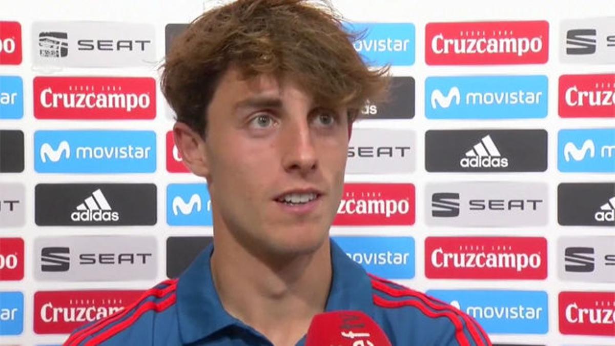 Odriozola: Ojalá pueda tener una carrera como la de Iniesta