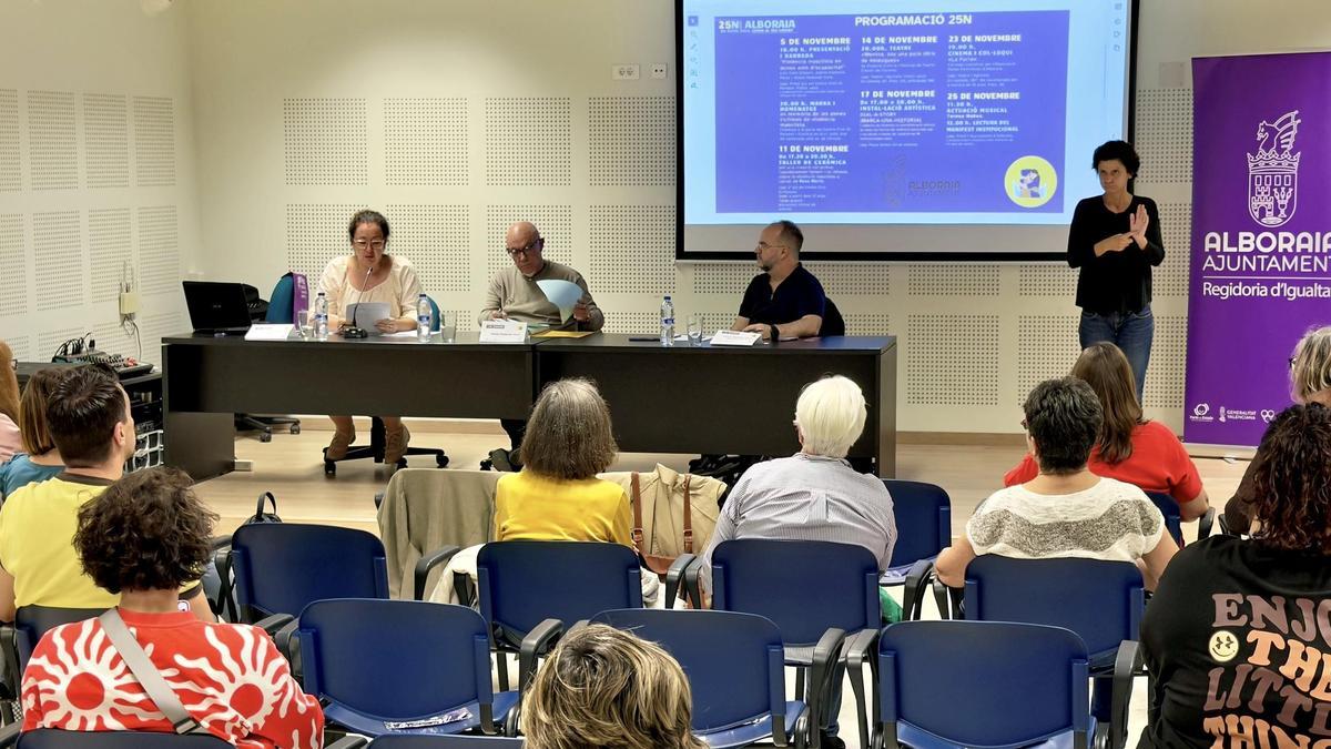 Presentació de la campanya del 25-N a Alboraia.
