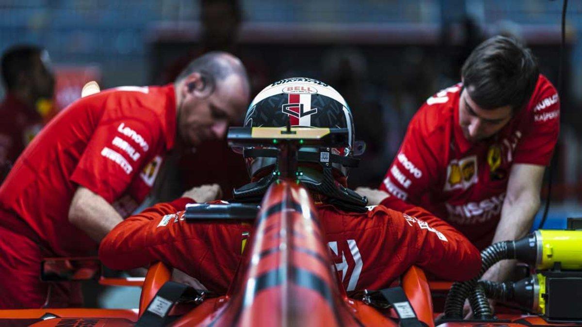 Abandono cruel de Leclerc en Bahrein