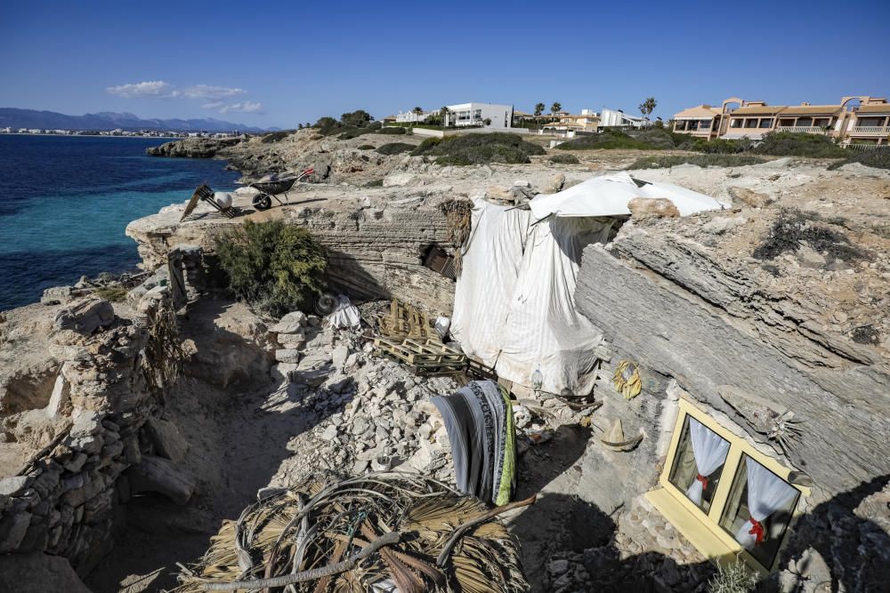 In der illegalen Wohnhöhle an der Mallorca-Küste