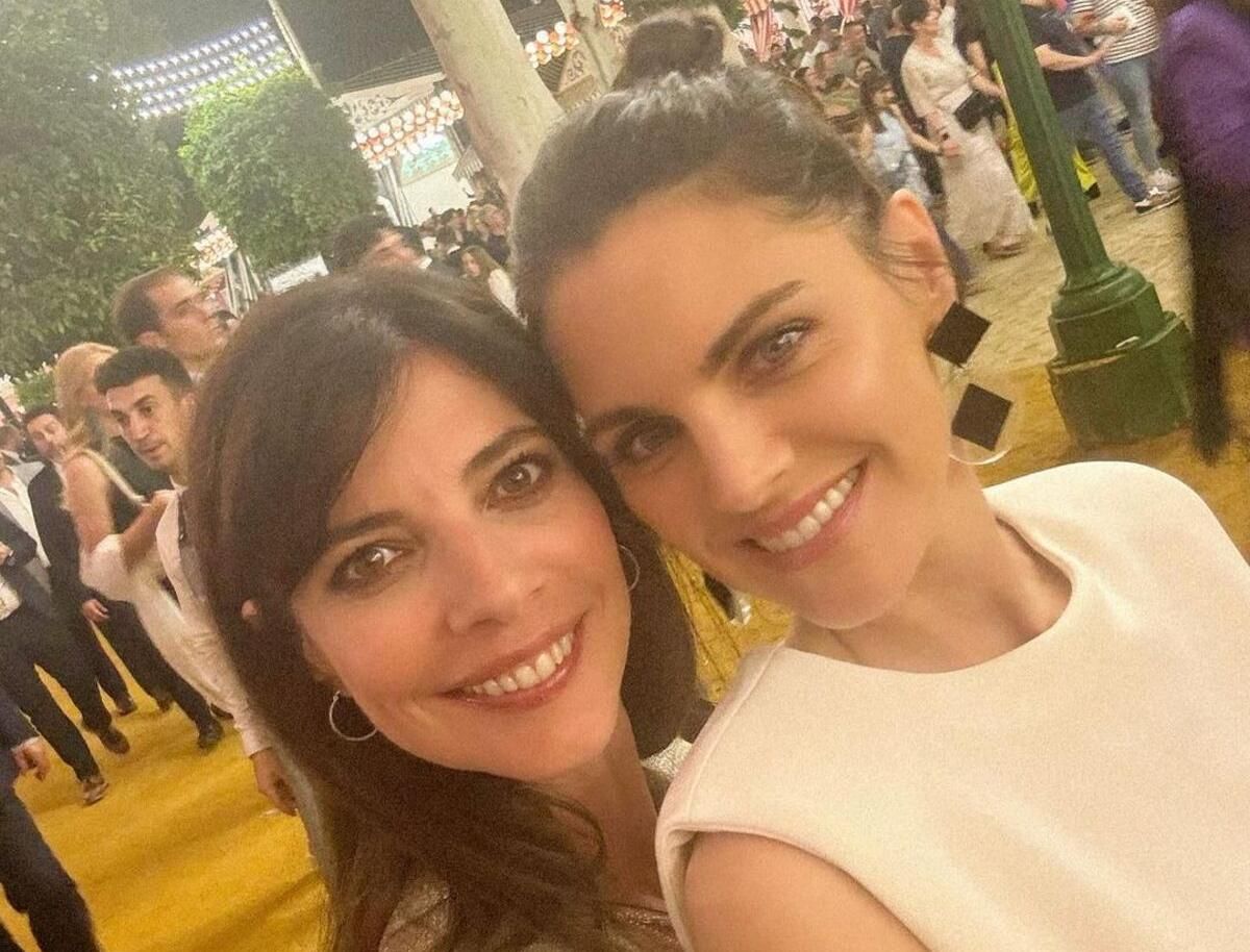 Marible Verdú y Amaia salamanca en la Feria de Abril de Sevilla 2024