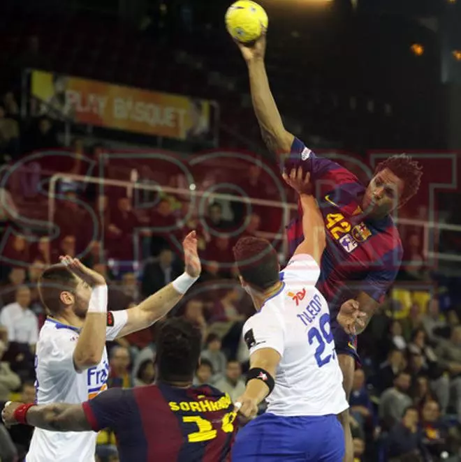 Las imágenes del FC Barcelona - Fraikin Granollers