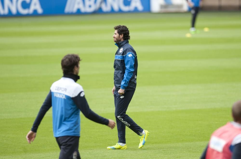 Entrenamiento y lista del Deportivo