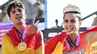 María Pérez y Paul McGrath se exhiben para lograr dos oros en media maratón