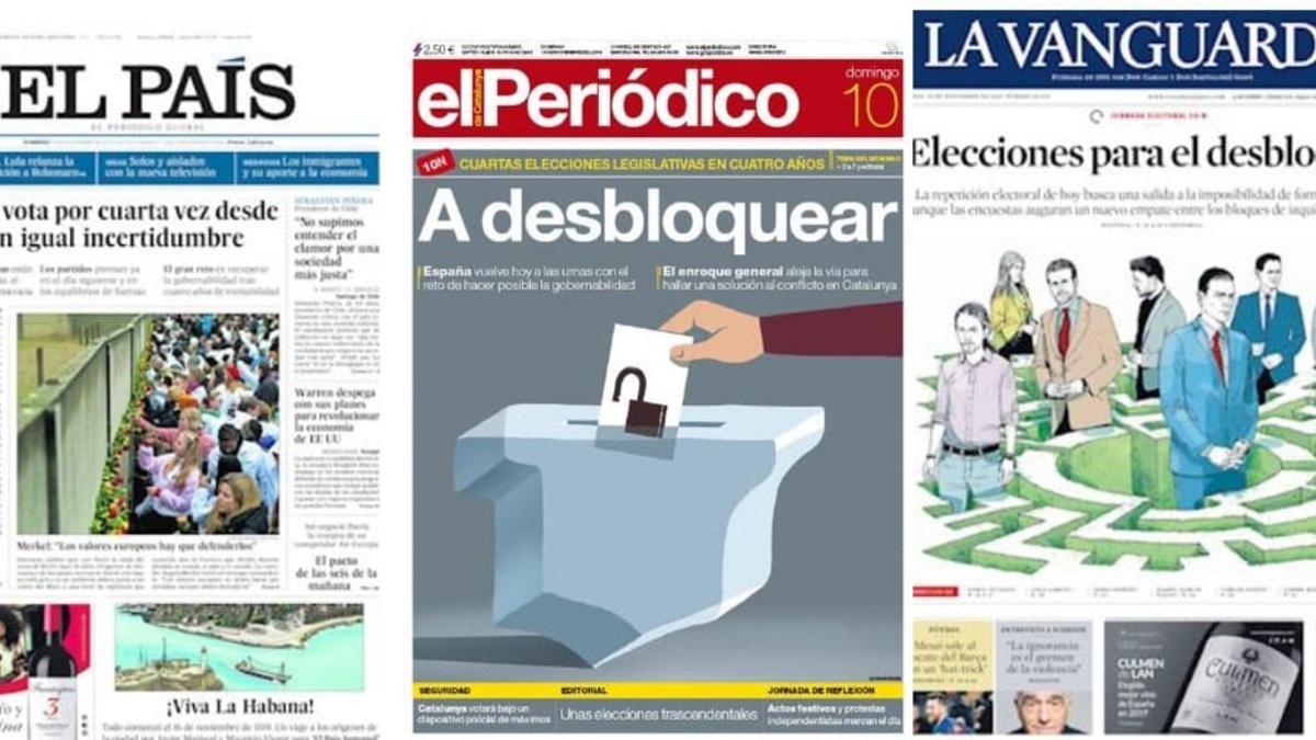 Portada domingo 9 de noviembre