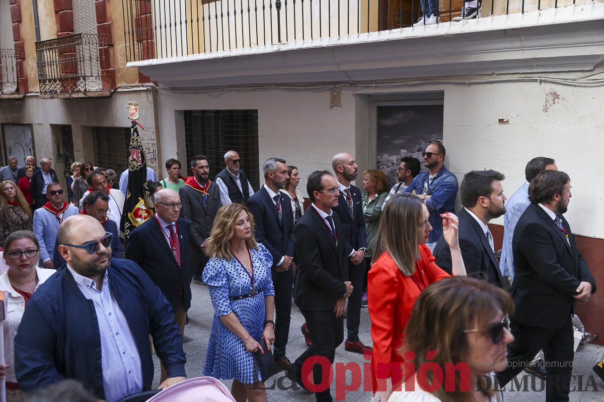 Fiestas de Caravaca: Procesión de regreso a la Basílica