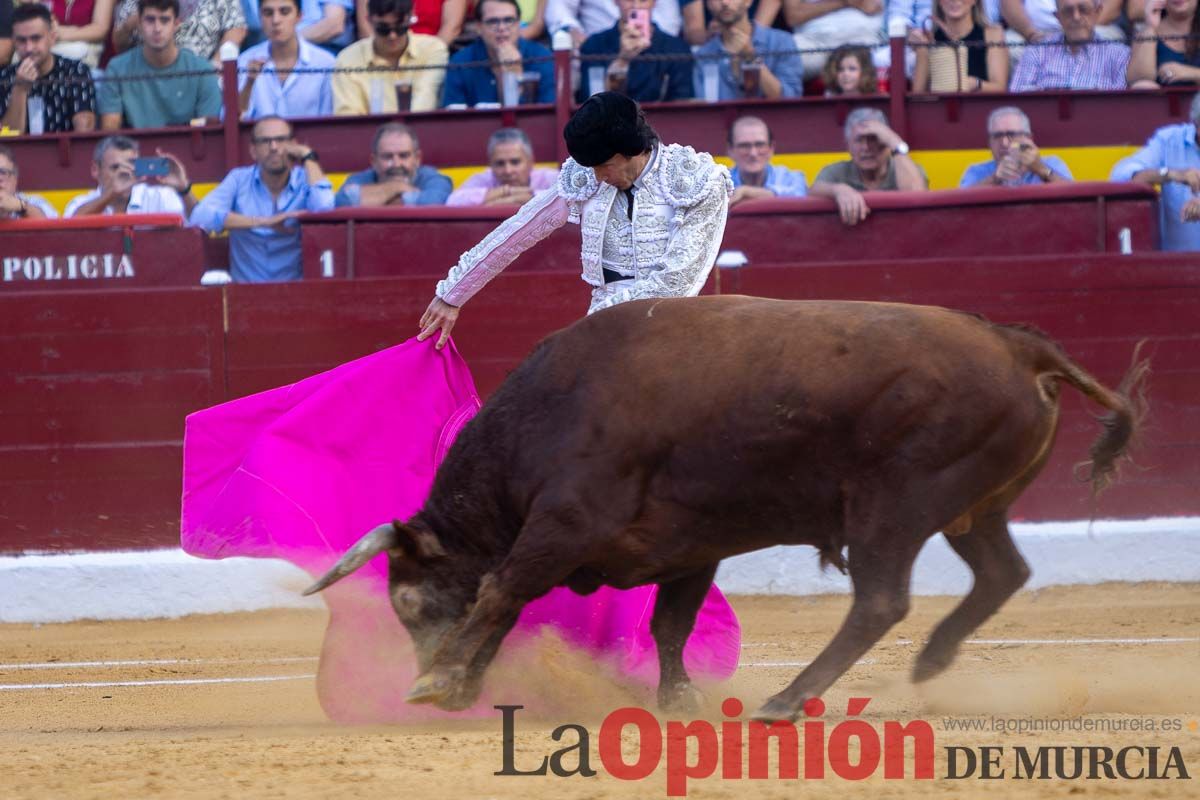 Segunda corrida de la Feria Taurina de Murcia (Castella, Manzanares y Talavante)