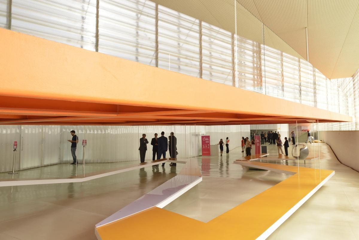 Hall del auditorio El Batel.