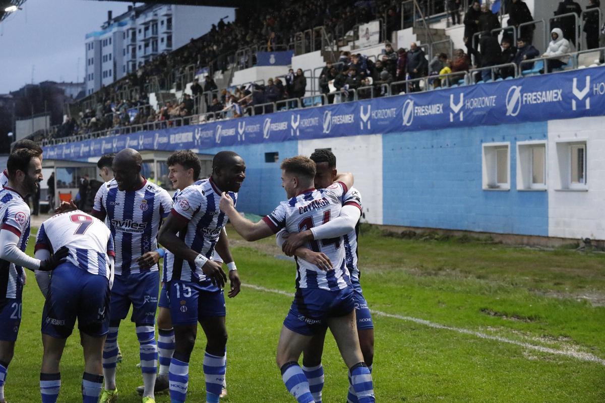 EN IMÁGENES: Las mejores imágenes del Avilés-Lugo