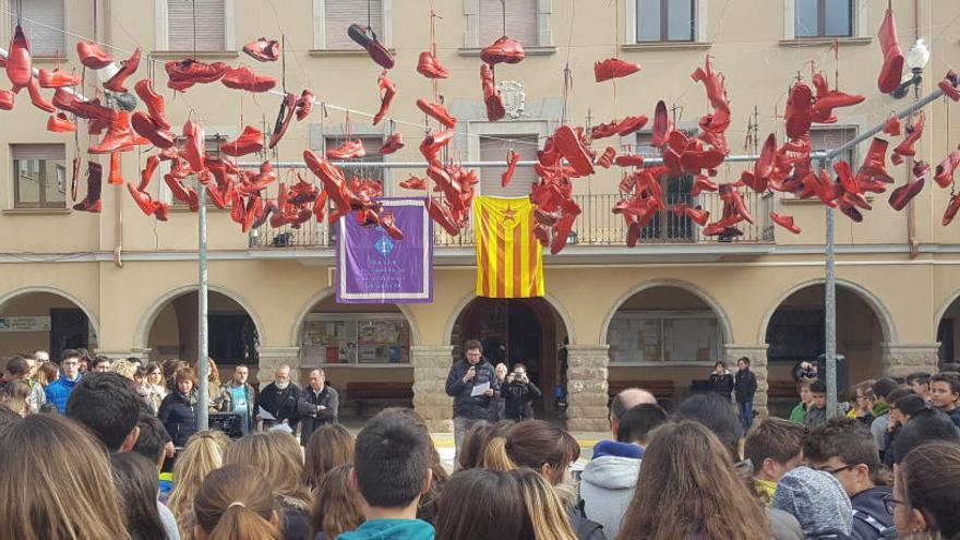 Un moment de l&#039;acte celebrat a Navàs aquest divendres.