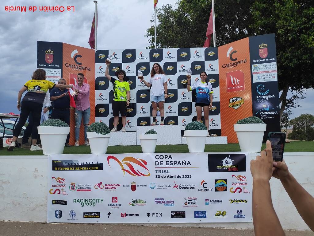 Copa de España de trialbici en el Circuito de Cartagena