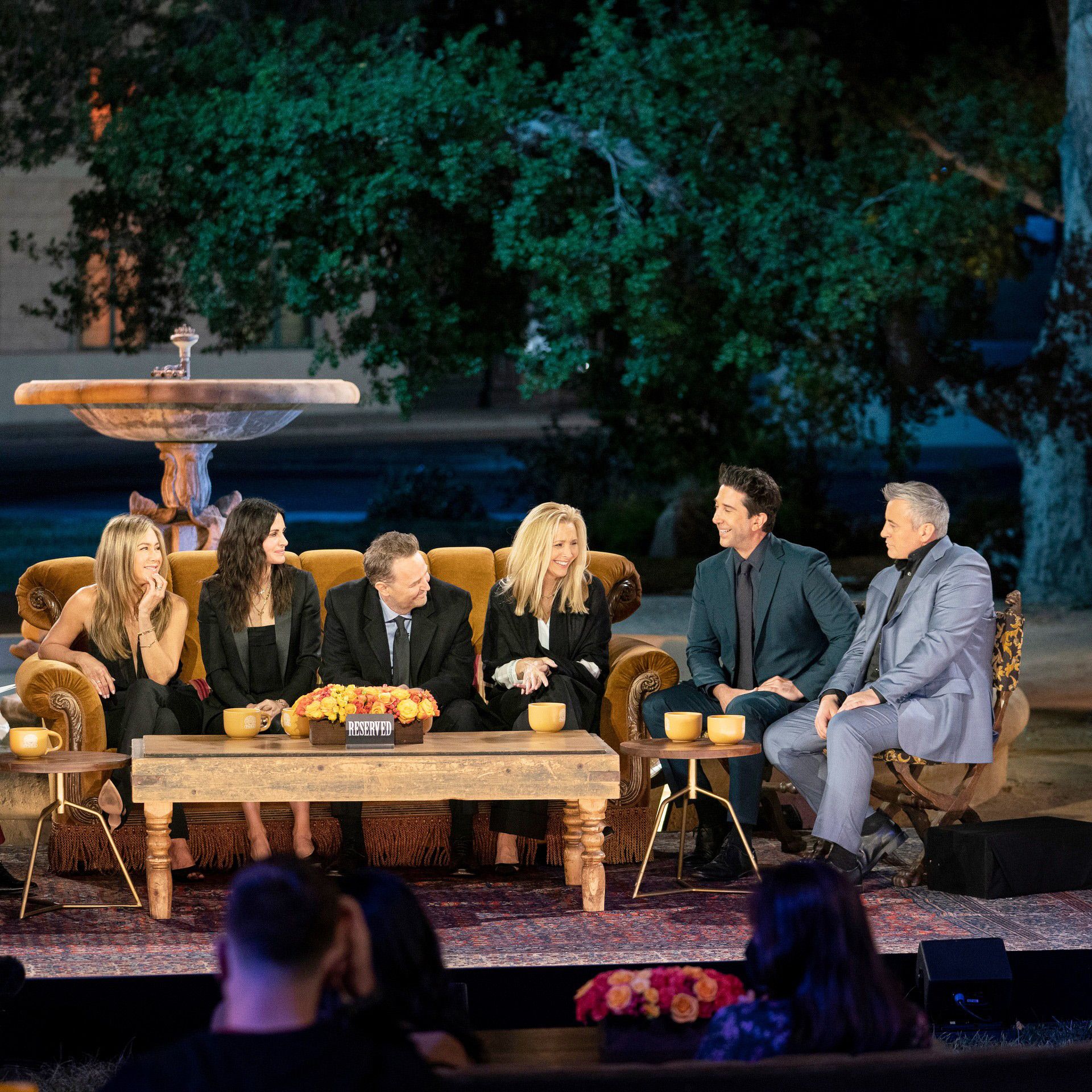 Jennifer Aniston, Courteney Cox, Matthew Perry, Lisa Kudrow, David Schwimmer y Matt LeBlanc