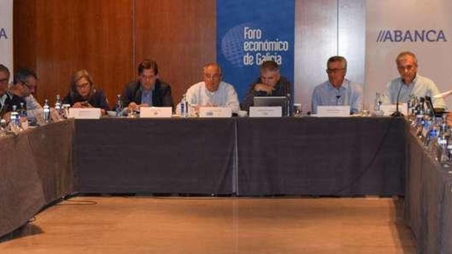 Reunión anual del Foro Económico de Galicia, celebrado ayer y el jueves en A Toxa. // FdV