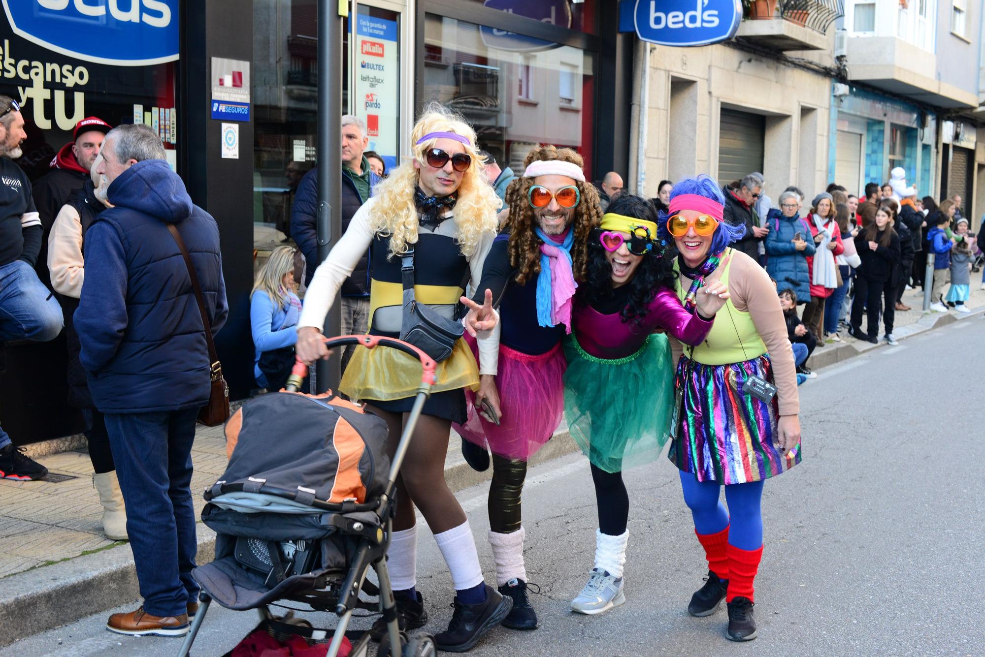 Moaña "llora" el fin del carnaval con el Enterro da Sardiña