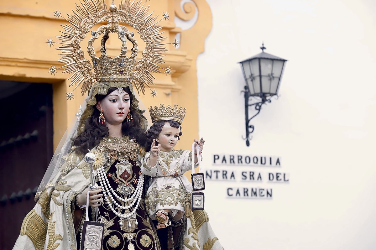 Córdoba recupera la procesión del Carmen, Virgen del Carmen de Puerta Nueva