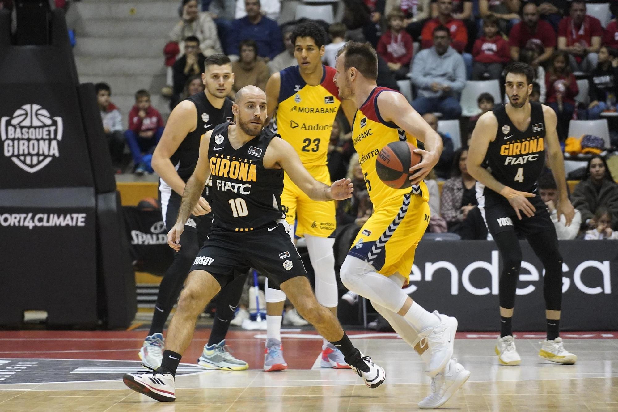 Les millors imatges del Bàsquet Girona - Morabanc Andorra