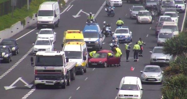 Accidente en la Avenida Marítima